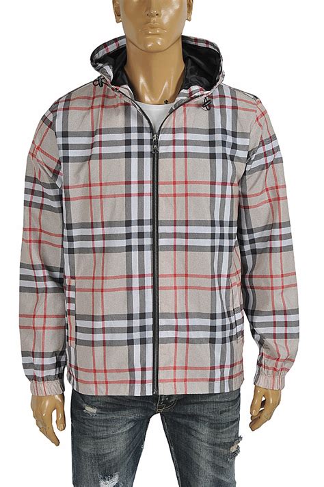 burberry men's leather jacket ebay|Burberry windbreaker men's.